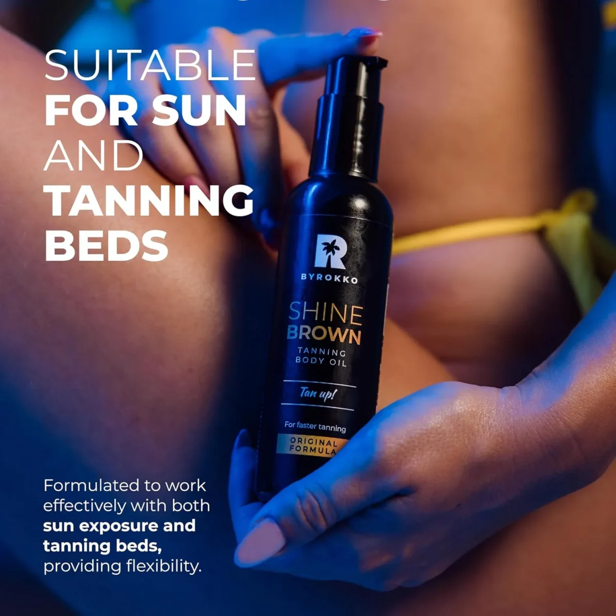 BYROKKO Shine Brown Tanning Oil (150 ml) - Image 2