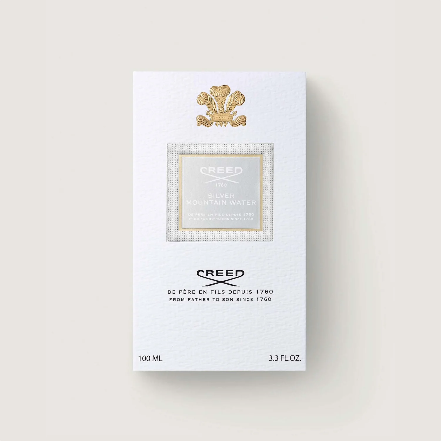 silver-mountain-water-100ml-box Creed Silver Mountain Water Unisex 100ml - Image 2